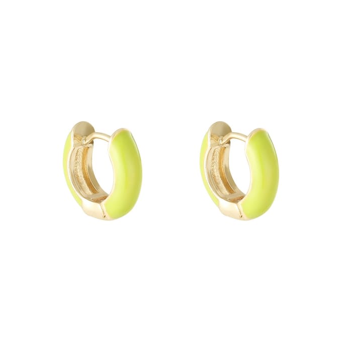 Earrings Happy Color | Oorbellen | Groen| Yehwang