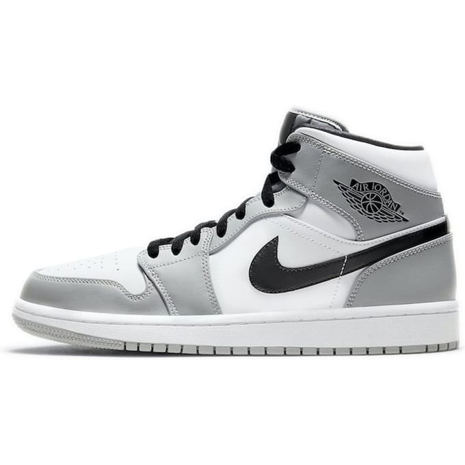 Air Jordan 1 Mid Light Smoke Grey