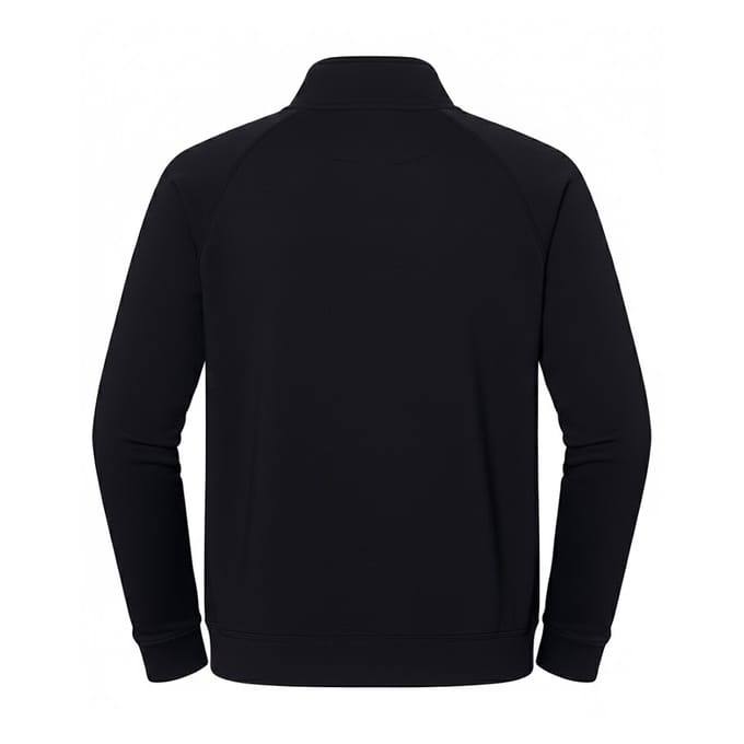 Fruit of the Loom Unisex Volwassen Iconic Premium Sweat Jacket (Zwart)