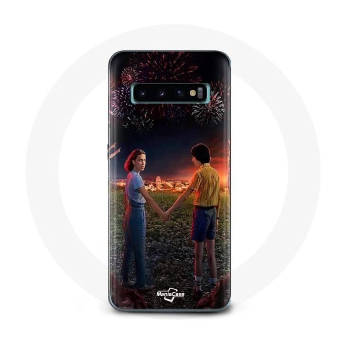 Hoesje voor Samsung Galaxy S10 Stranger Things-poster