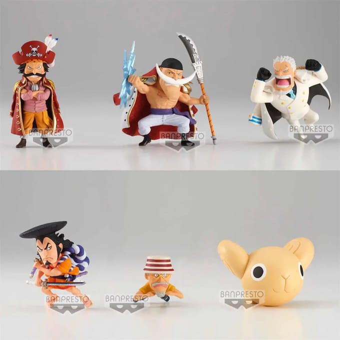 Pack 12 figures One Piece The Great Pirates 100 Landscapes vol.10 World Collectable 7cm assorted