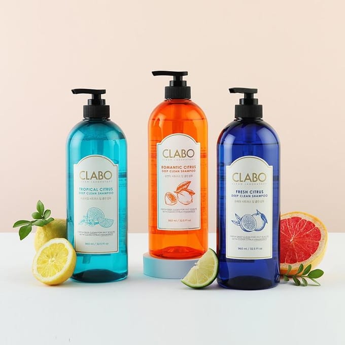 [CLABO] Verse Citrus Diep Reinigende Shampoo 960ml blue