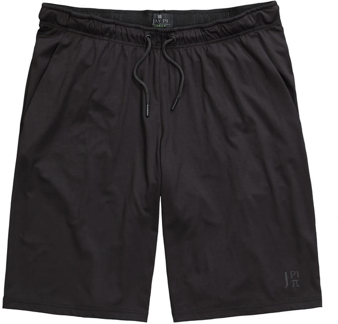 JAY-PI - Heren - Bermuda FLEXNAMIC® Buik-Fit QuickDry - Zwart - Maat L