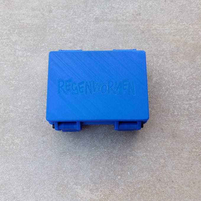 Regenwormen Opbergdoosje (PLA)