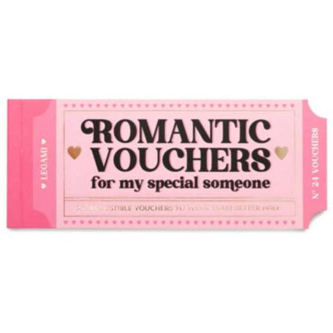 Legami valentijn gift vouchers - romantic