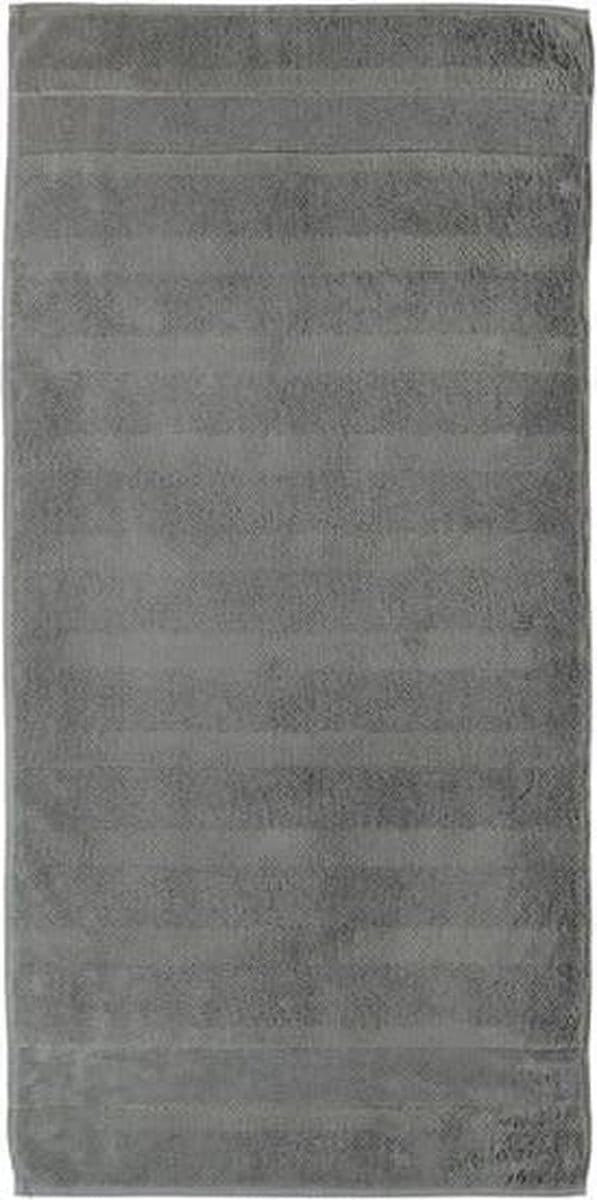Cawo Noblesse2 Uni Handdoek - Travertin 50x100