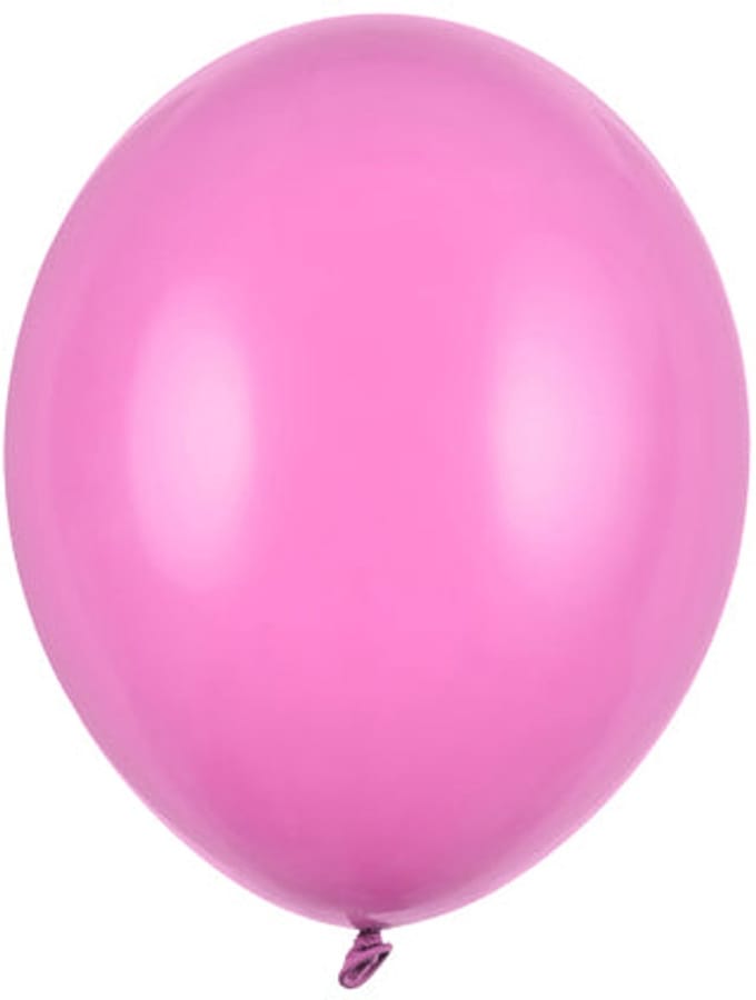 100 party star ballonnen fuchsia 23cm