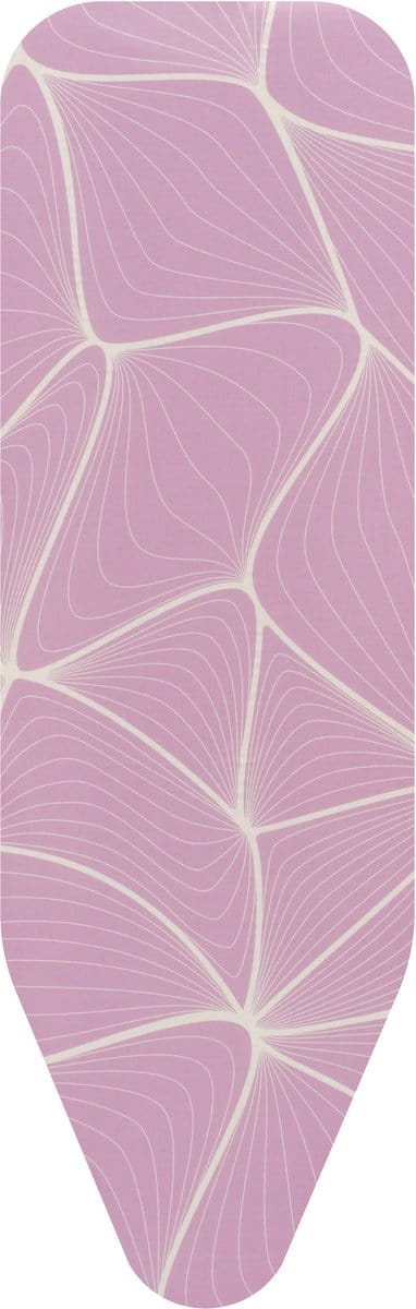 Brabantia Strijkplankhoes B - 124 x 38 cm - Complete Set - Lilac Waves