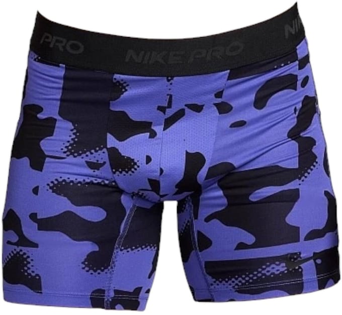 Nike Pro Dri-FIT herenshorts IF2781-510, kleur Persian Violet/Black/White