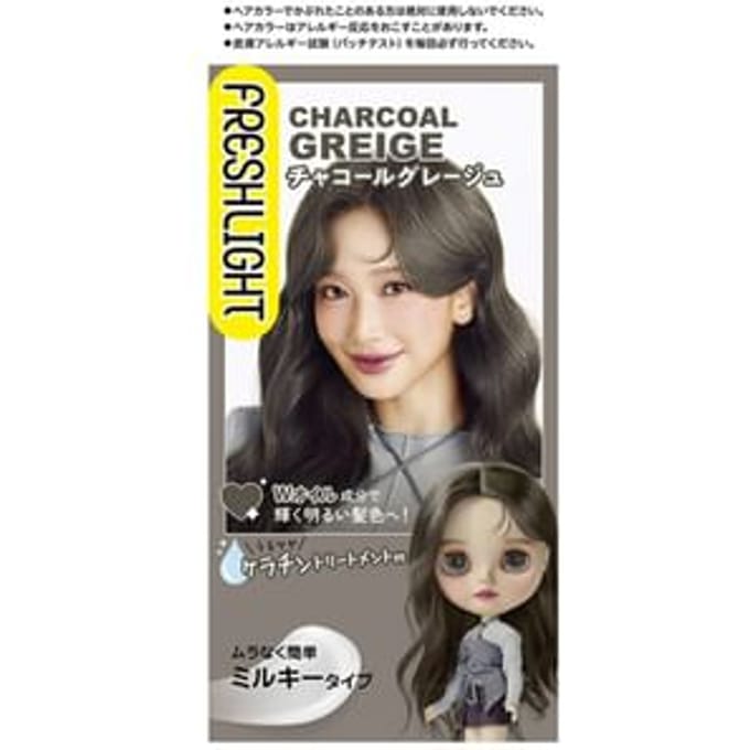 Schwarzkopf Japan - Fresh Light Milky Hair Color Charcoal Greige