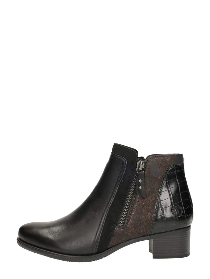 Remonte R5172 04 Dames Enkellaarzen - Zwart - 38