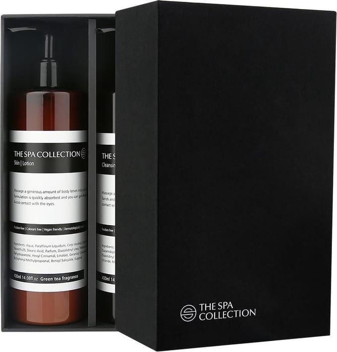 The Spa Collection Green Tea - Gift Set - Cadeaupakket - Handzeep - Skin Lotion