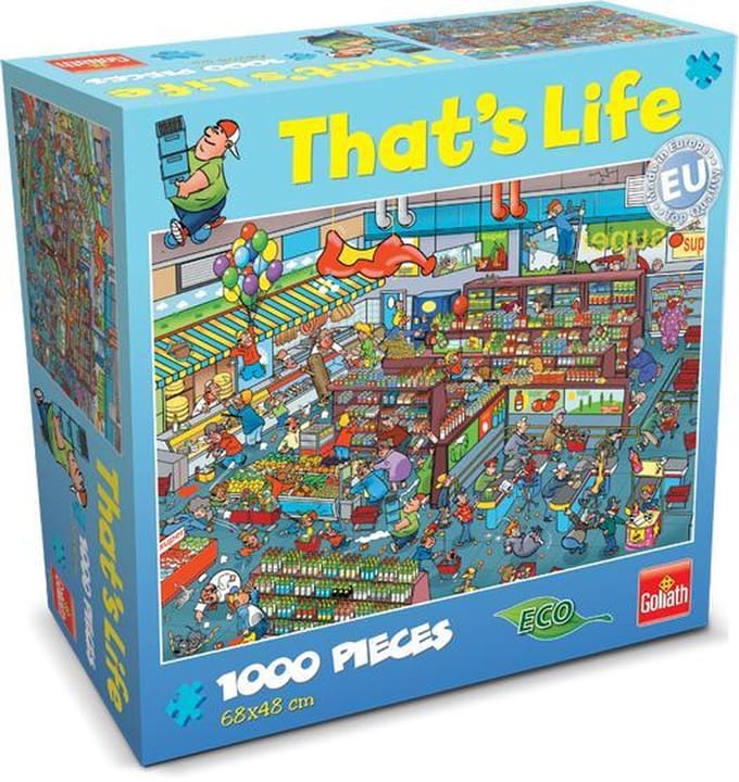 Goliath That's Life Puzzel - Supermarkt - Puzzel 1000 stukjes