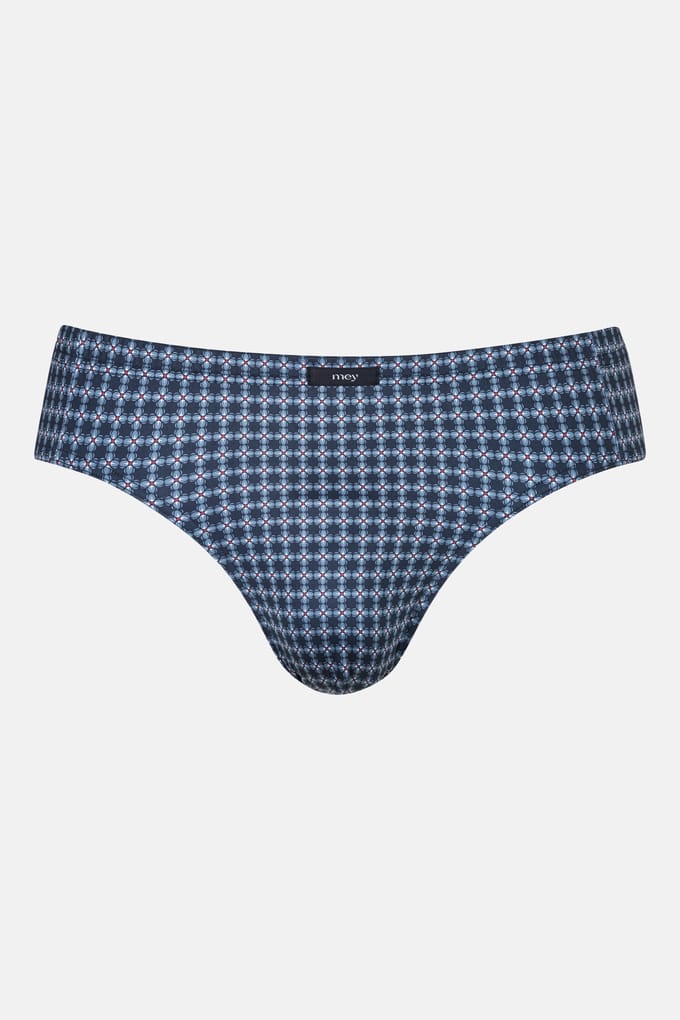 Jazzbroek Serie Floral Grid Alaskan Blue