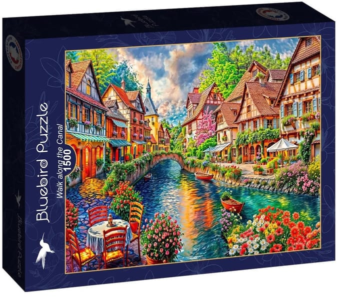 Walk along the Canal Puzzel 1500 Stukjes