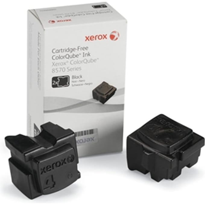 Xerox 108R00934 solid inkt zwart 2 stuks (origineel)
