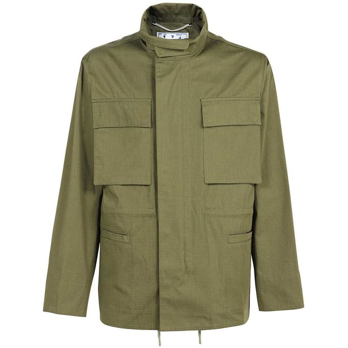 Off-White Arrow Field katoenen jas