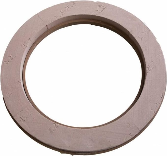 Oasis naturebase steekschuim ring 41cm, Biologisch afbreekbaar, 2 stuks