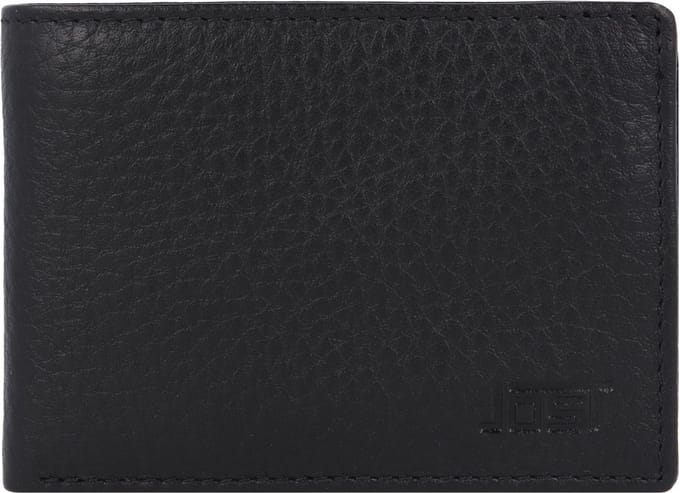 Jost Stockholm Portemonnee Leer 10.5 cm - Jongens - Horizontaal - schwarz