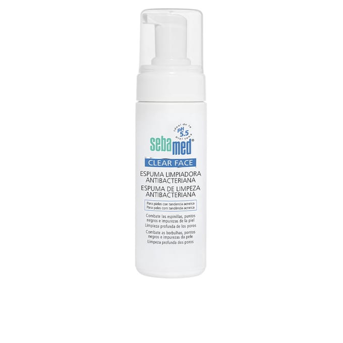 Reinigingsschuim Sebamed Clear Face Antibacterieel middel 150 ml
