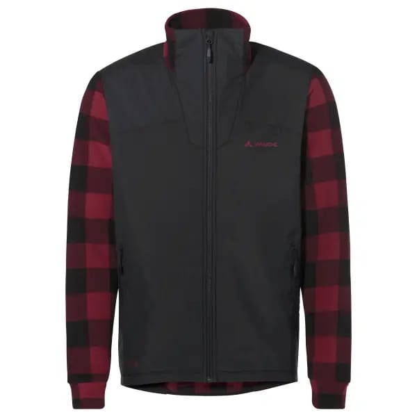 VAUDE Men's Minaki Mid Jacket II, Jas, fietskleding, fleece, winddicht, Heren, Fietsjack