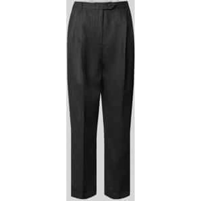 Stoffen broek met achterzak, model 'RIPOSO'