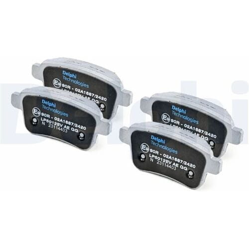 Remblokset, schijfrem DELPHI LP5012EV