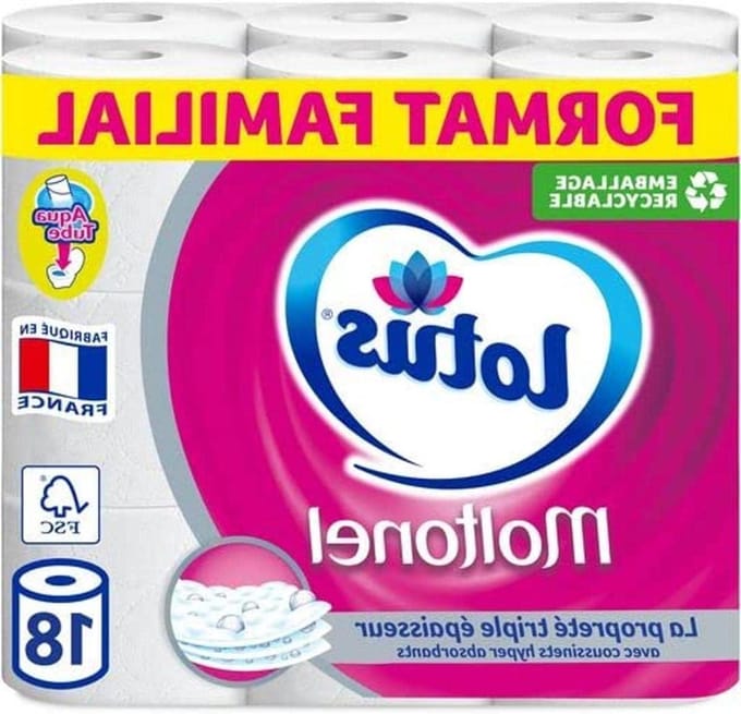 Lotus Moltonel Plain 18 rollen toiletpapier