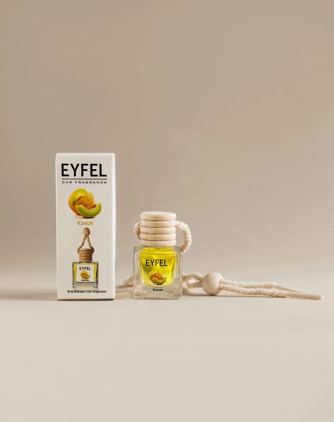 EYFEL - CAR FRAGRANCE- CAR - MELON - 10ML - 3 STUKS