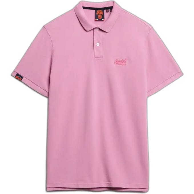 Superdry Vintage Destroy Polo Heren - Maat S