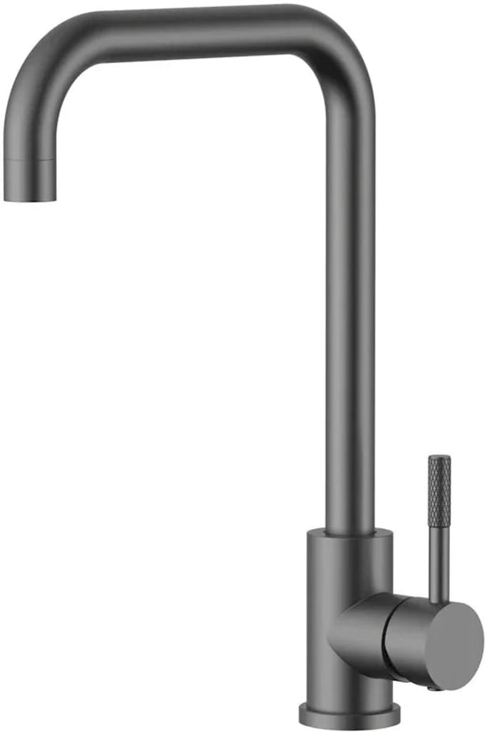 DutchLine Square S-Grip Keukenkraan Gunmetal