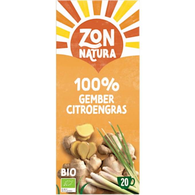 Gember citroengras - 20 zakjes