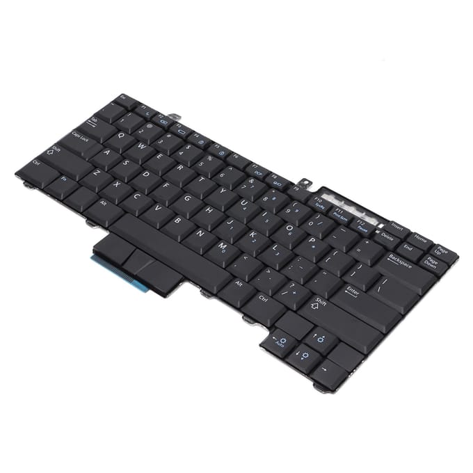 Clavier de remplacement durable et pratique pour DELL noir