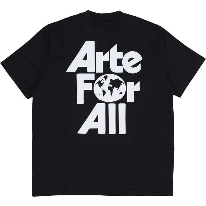 Heren T-shirt Logo For All T-shirt Black