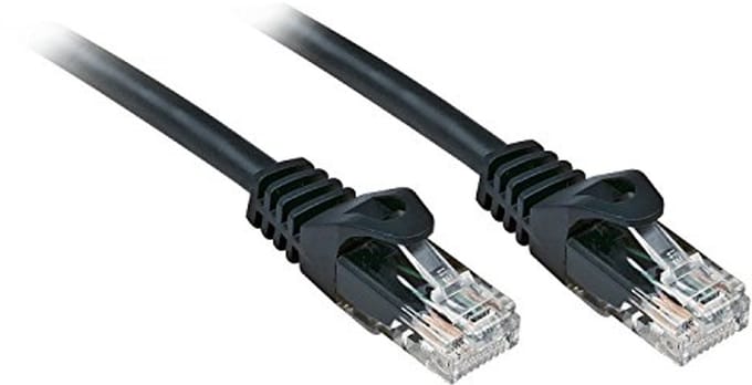 LINDY Patchkabel Cat6 U/UTP Basic zwart 0,30 m