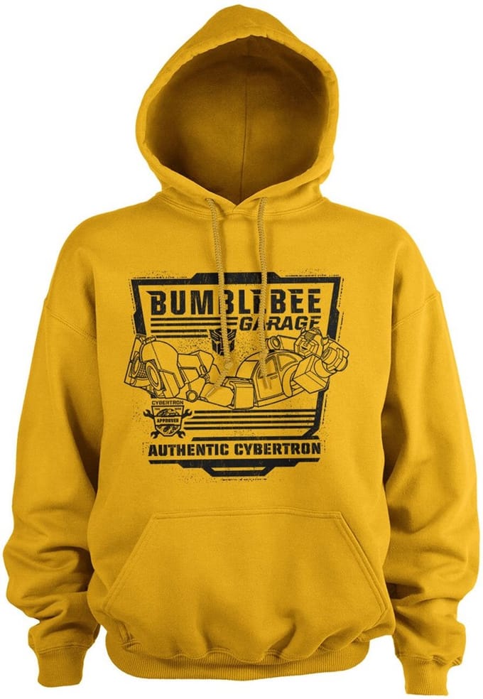 Transformers Bumblebee Garage -hoodie goud
