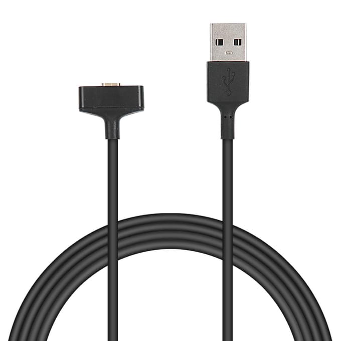USB-kabel voor Fitbit Ionic Horloge Vervanging USB-oplader Oplaadkabel Snoer voor Fitbit Ionic gray