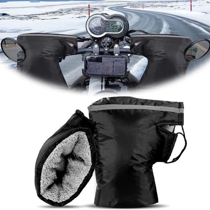 Stuur handschoenen fiets handschoenen winddicht en waterdicht winter motorhandschoenen