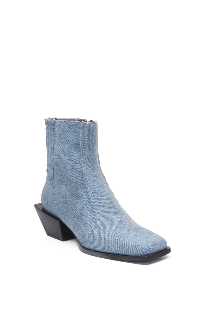 Fabienne Chapot Tika Boot Denim Denim Maat: 41 | Laarzen Outlet | Dames | Blauw