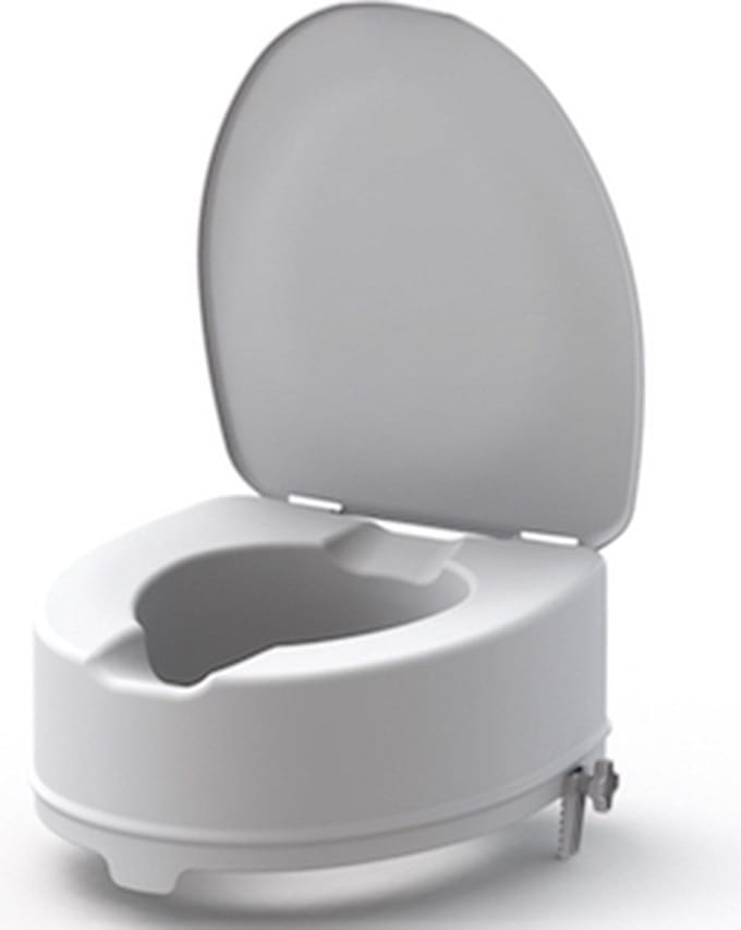 Toiletverhoger Ibiza 15 cm met Deksel