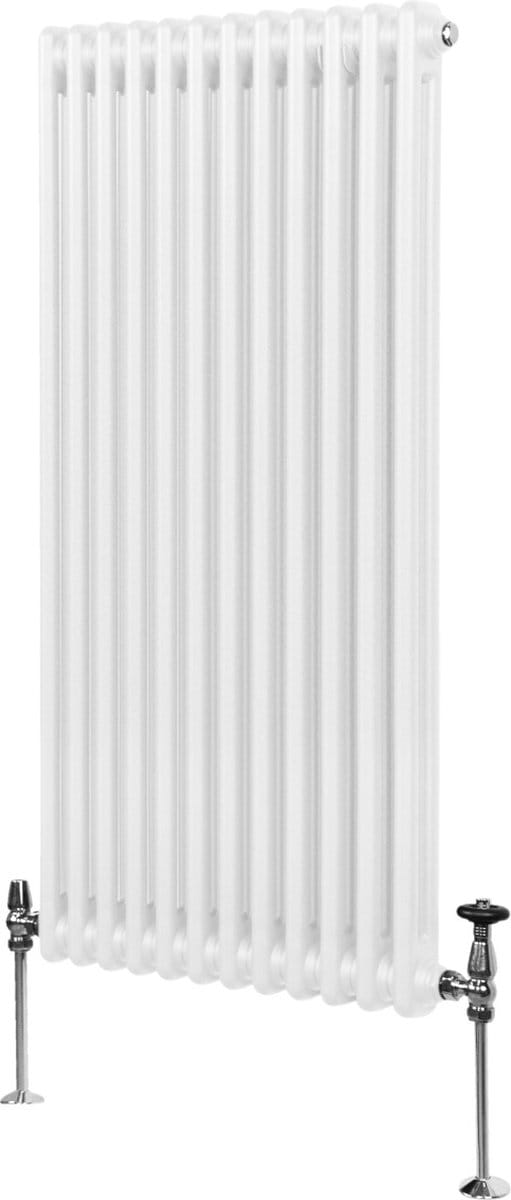Traditionele 2-kolomsradiator - wit - 1500x562 mm - 5582 btu