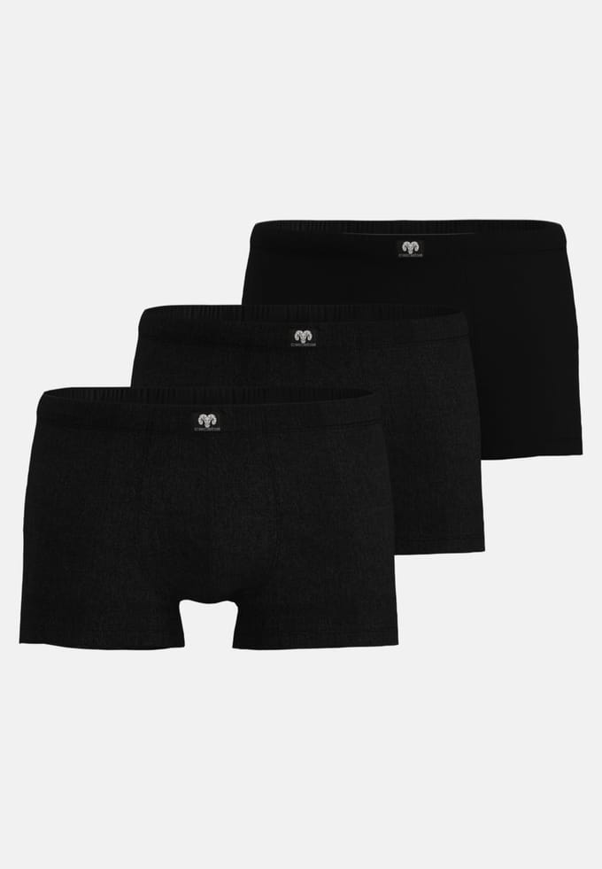 CECEBA Challenger Heren Boxer - 3-pack Multipack - Zwart