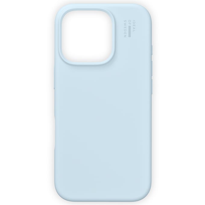 iDeal of Sweden Silicone Case geschikt voor Apple iPhone 16 Pro Max - Lichtblauw