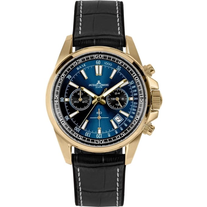 Jacques Lemans - 1-2117ZH - Polshorloge - Heren - Kwarts - Liverpool