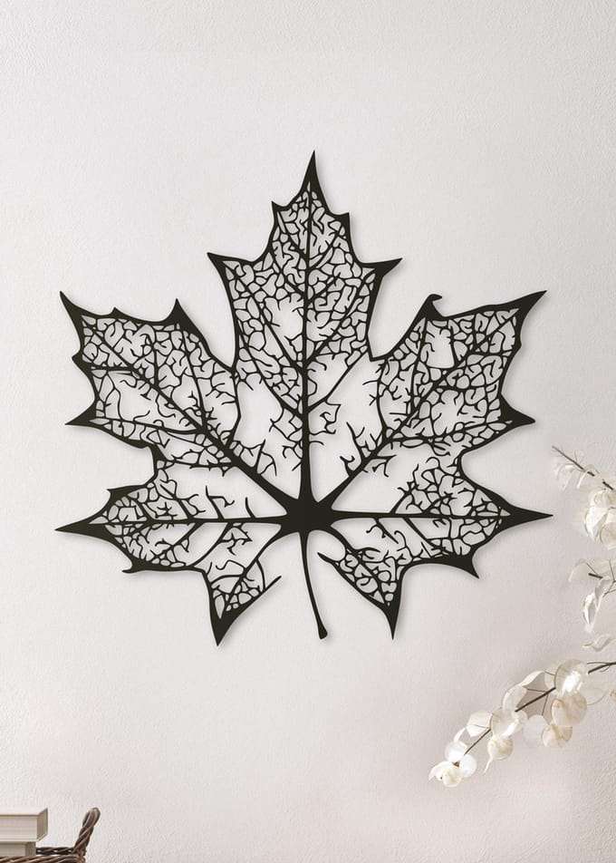 Wanddecoratie | Herfstblad - M (40x40cm)