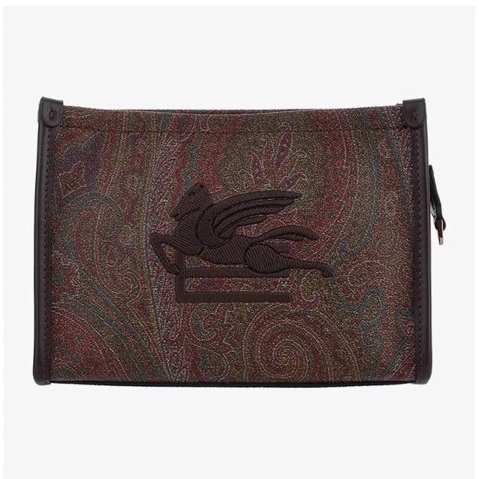 Etro Paisley Jacquard Arnika Clutch Schoudertas Wp2c0014aa001 M0019 WP2C0014AA001 M0019 black