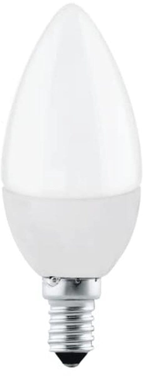 Warm witte LED E14 Edison kaarslamp - 5 Watt (40W equivalent), 470 Lumen, Opaal glas, 2700K, Ø 3,7 cm