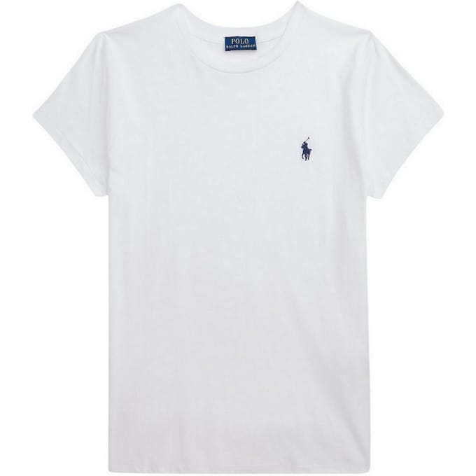 Ralph Lauren T-shirt en Polo Bianco