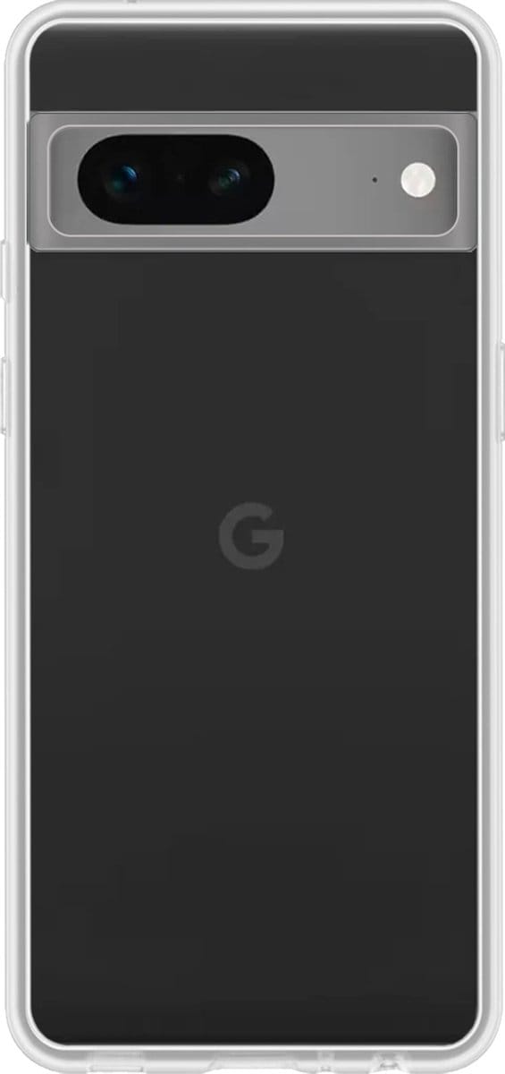 Hoes - Geschikt voor Google Pixel 7A - Sterk & Shockproof - Hoesje Cover - Siliconen Case - Transparant