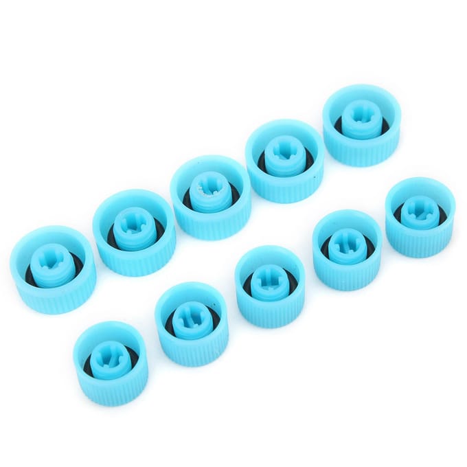 10 stuks A C Koelmiddelpoortdop met O-ring Hoge Lage Drukzijde Airconditioning Service Stofkap